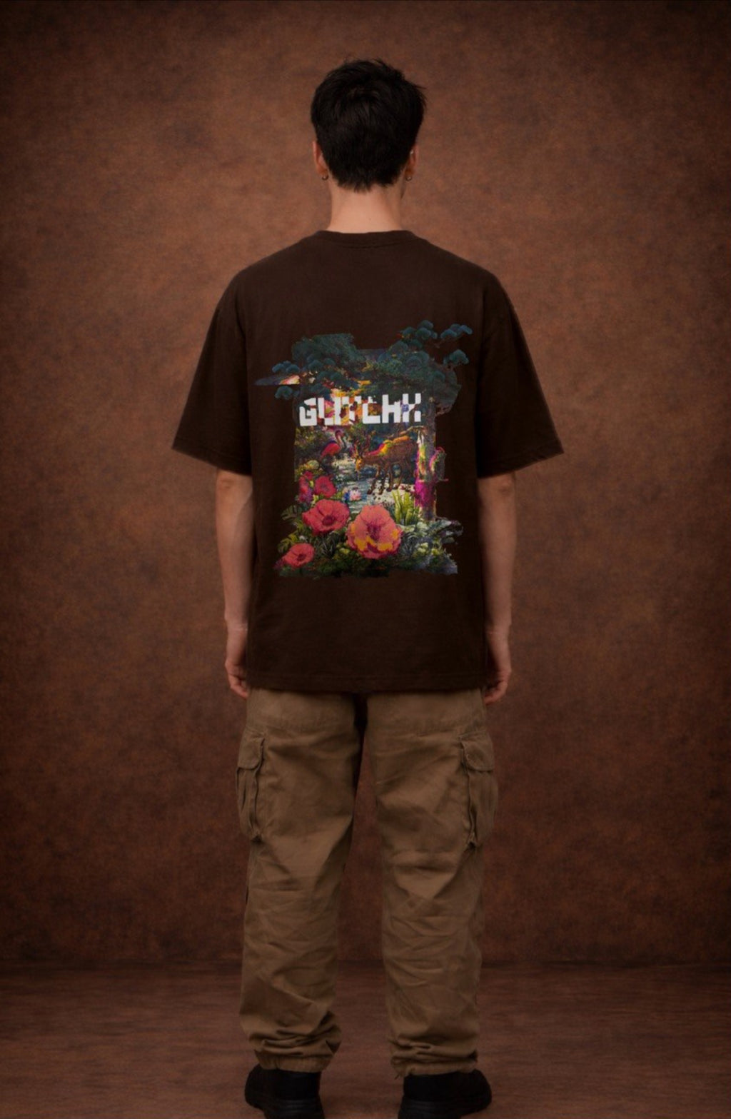 AFTERGLITCH OVERSIZED T-SHIRT