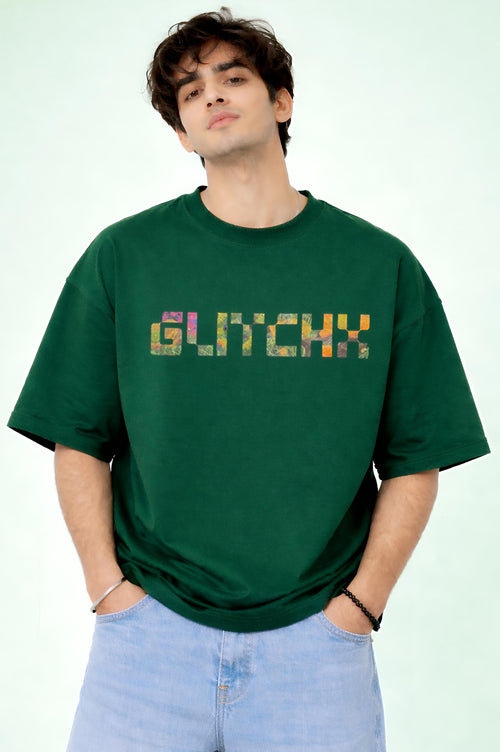CAMOUGLITCH OVERSIZED T-SHIRT