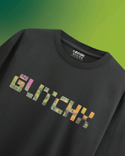 CAMOUGLITCH OVERSIZED T-SHIRT