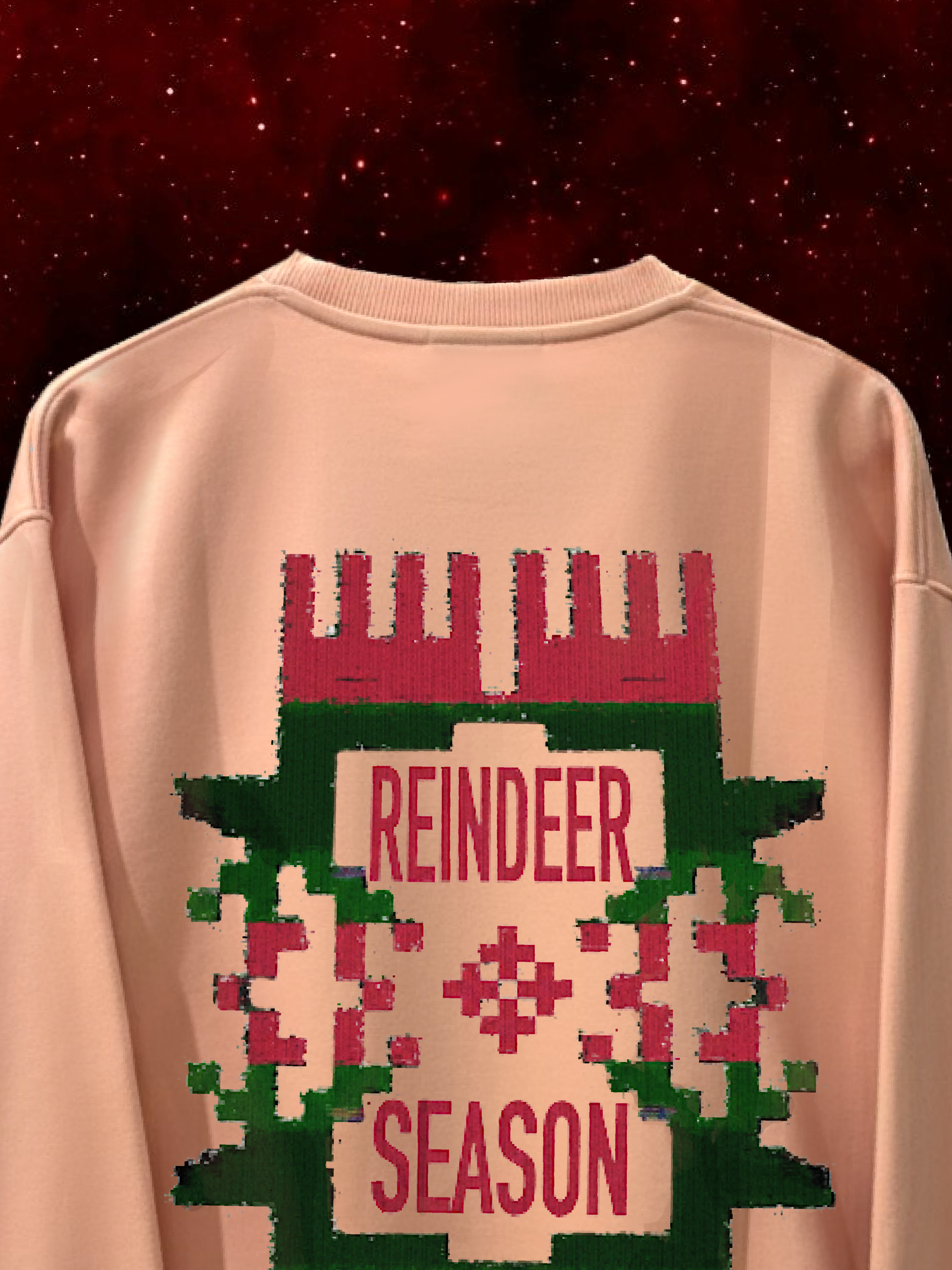 REINDEER SEASON SWEATSHIRT