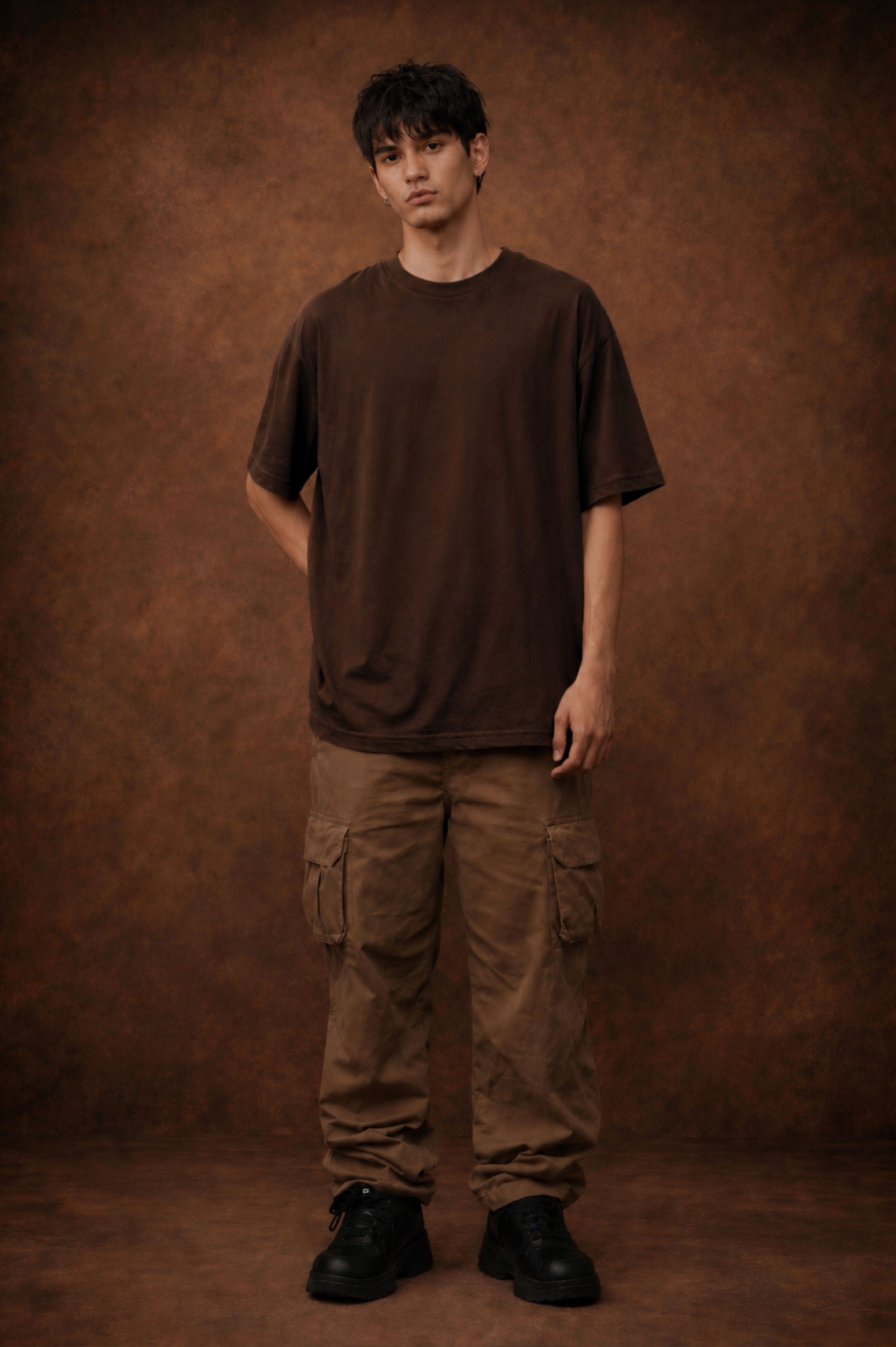 AFTERGLITCH OVERSIZED T-SHIRT
