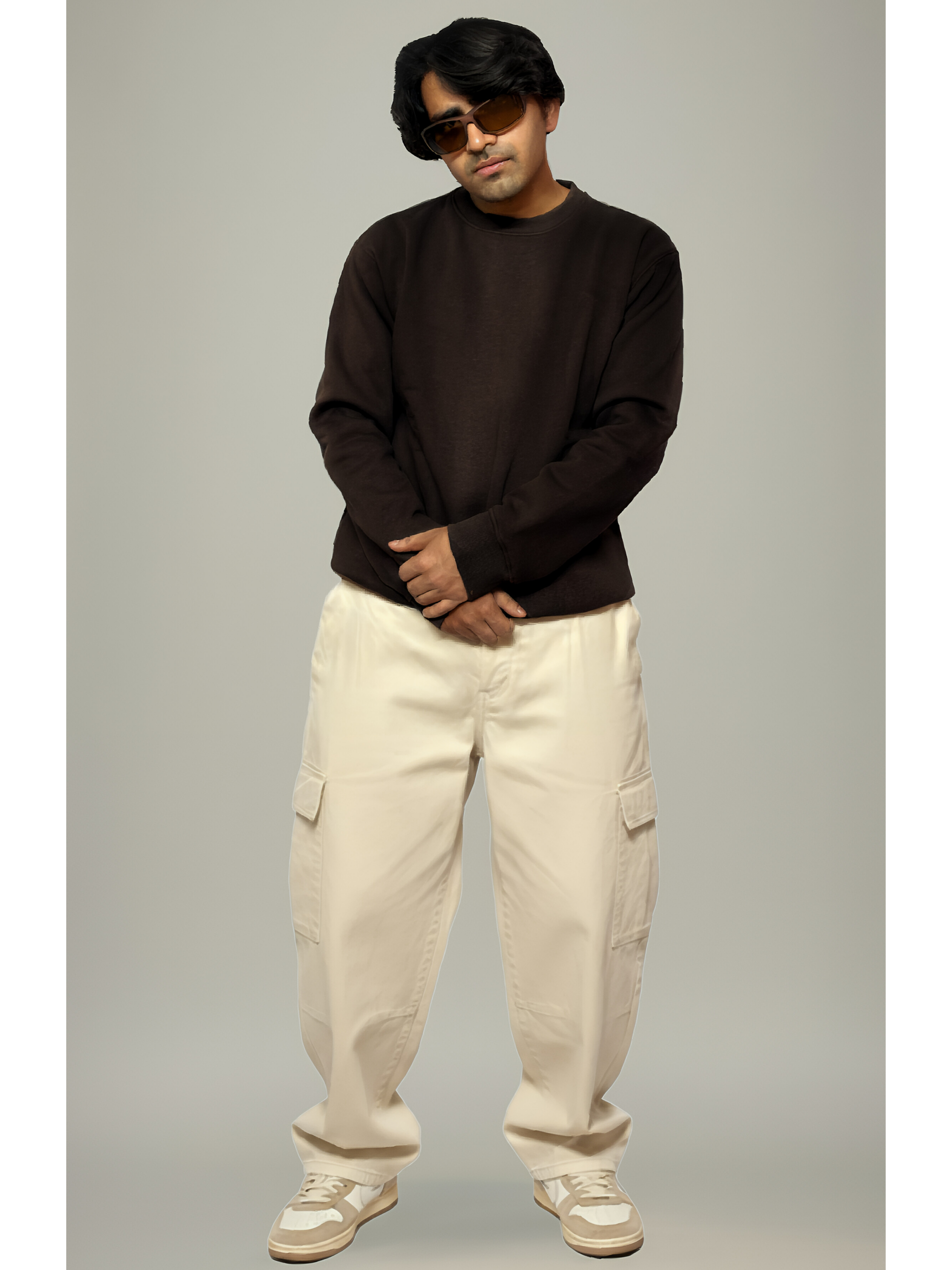 CHOCOLATE MOUSSE PLAIN SWEATSHIRT