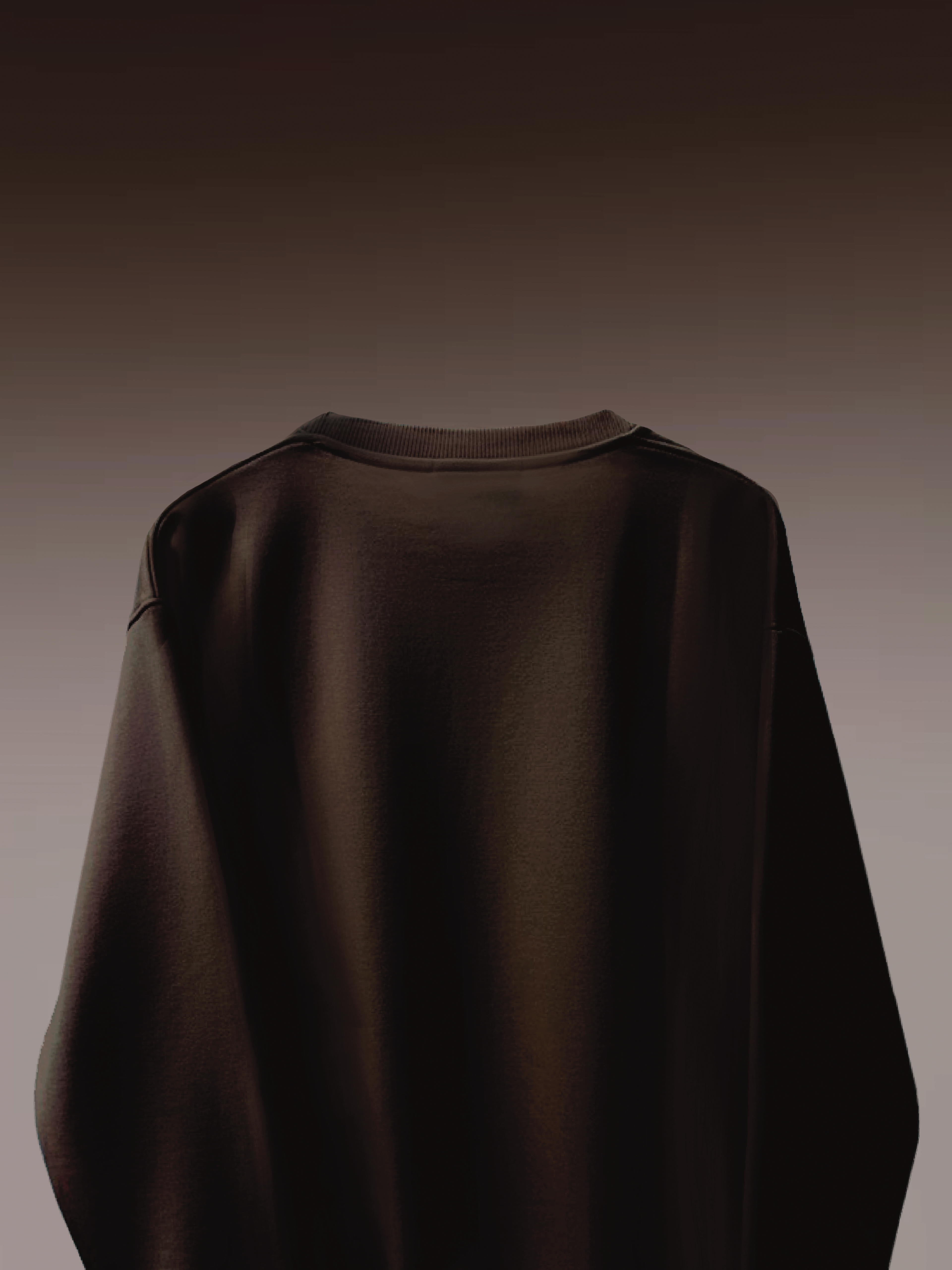 CHOCOLATE MOUSSE PLAIN SWEATSHIRT