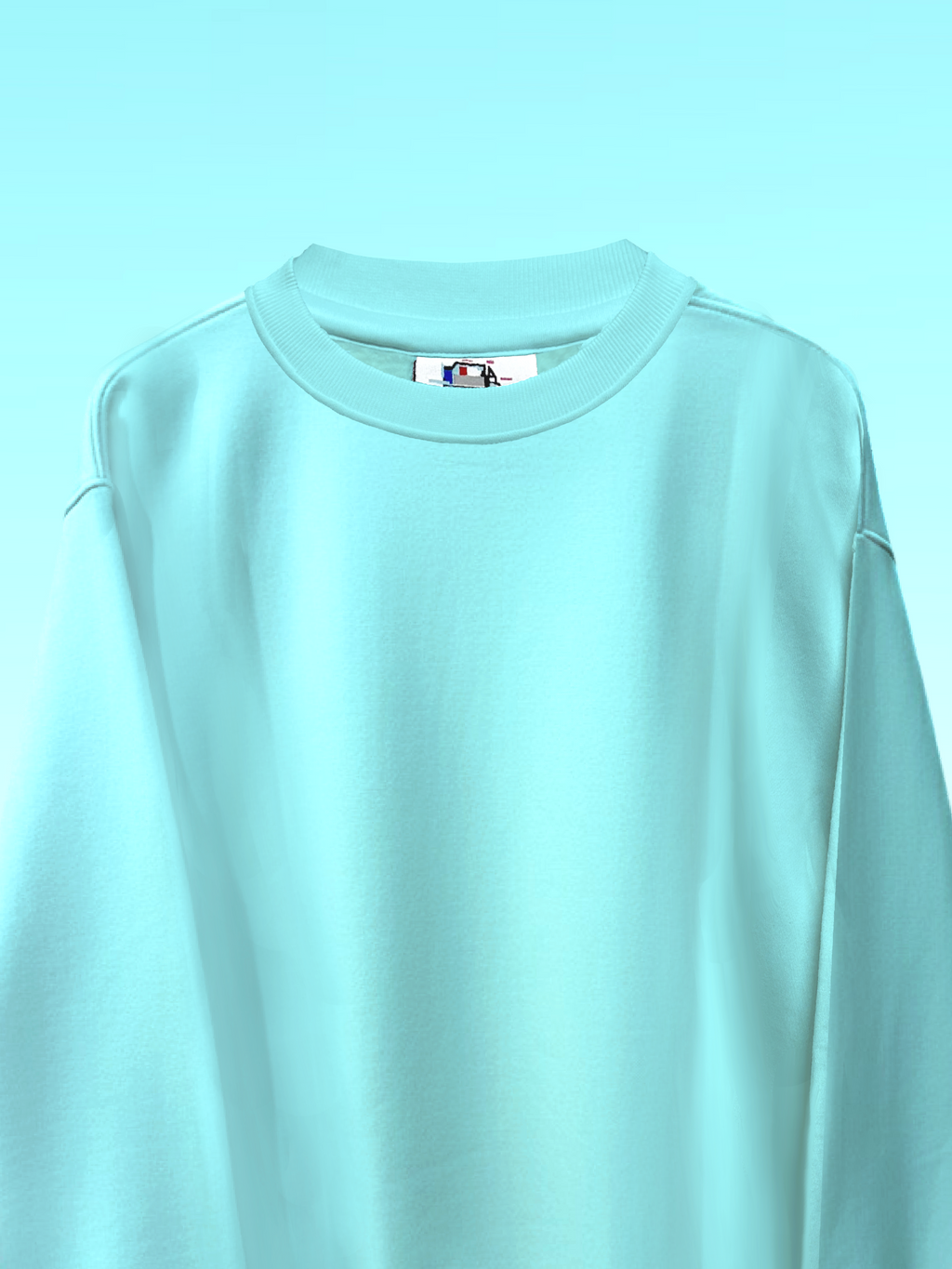 POWDER BLUE PLAIN SWEATSHIRT