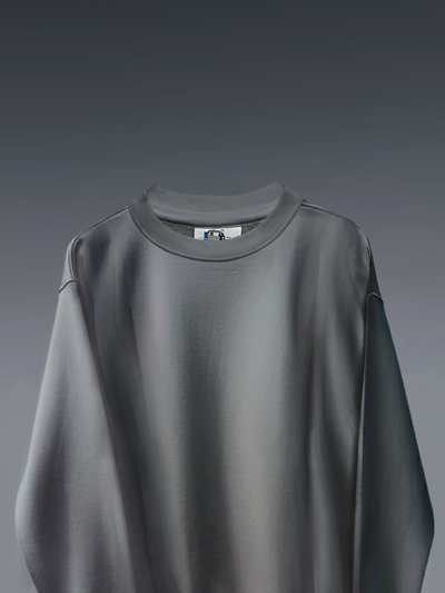 CONCRETE GREY PLAIN SWEATSHIRT